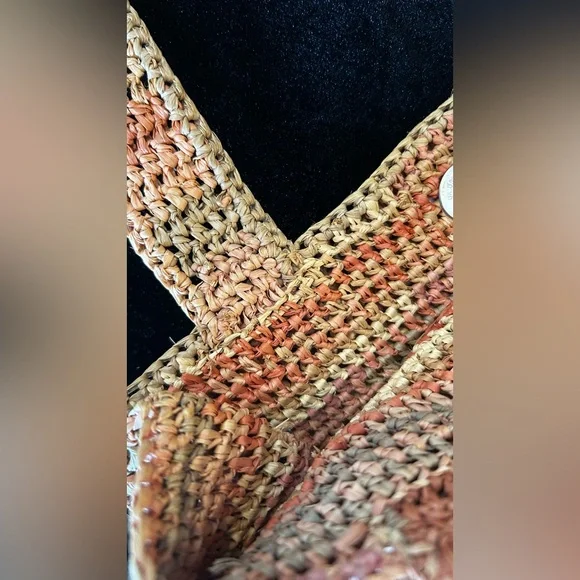 Helen Kaminski Hand-Crocheted Raffia Tote Bag - Picture 11 of 12